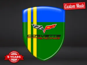 Corvette Autoembleme Hochwertig Anpassbar Design